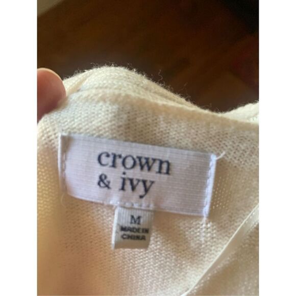 Crown & Ivy Cream Cardigan - Picture 4 of 9